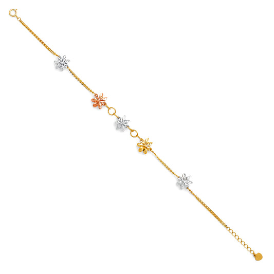 Fancy Bracelets & Anklets - 14K GOLD - AB303