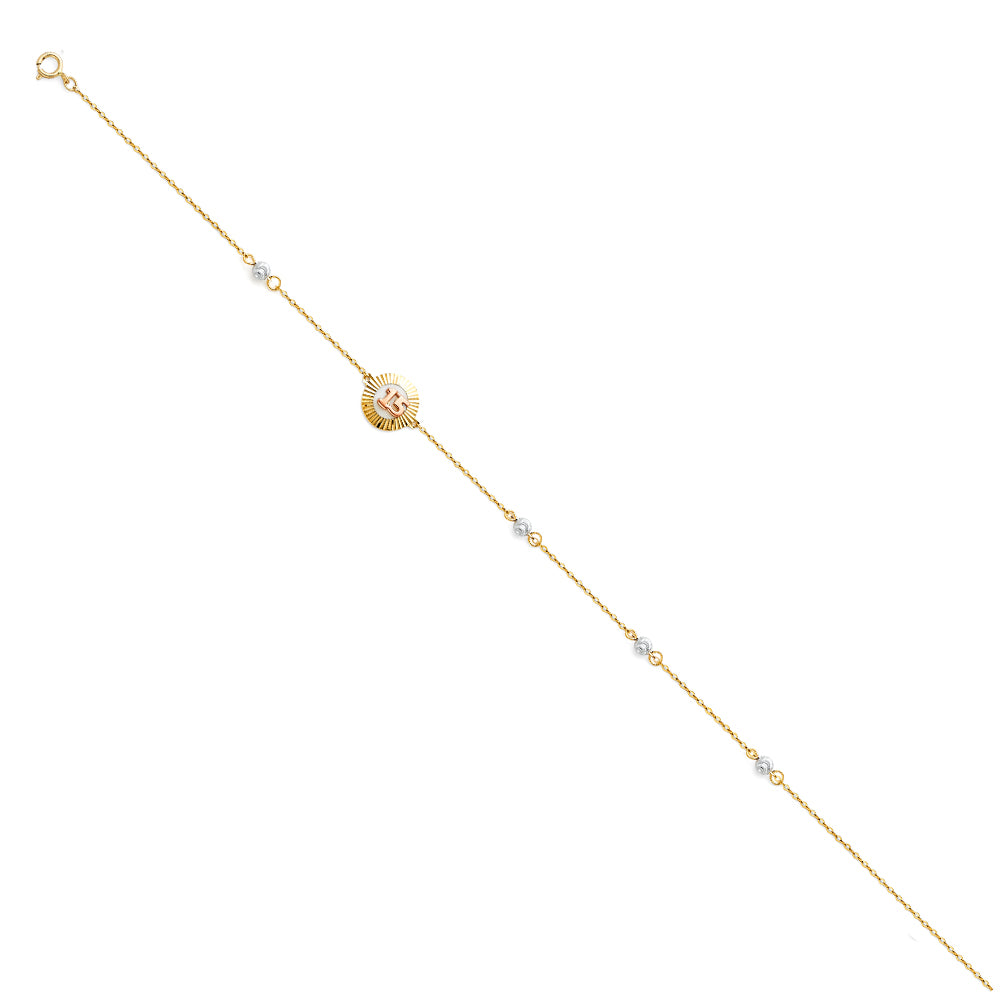 Fancy Bracelets & Anklets - 14K GOLD - AB304