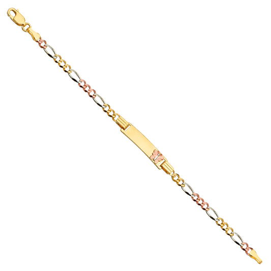 Baby ID Bracelets - 14K GOLD - AB337