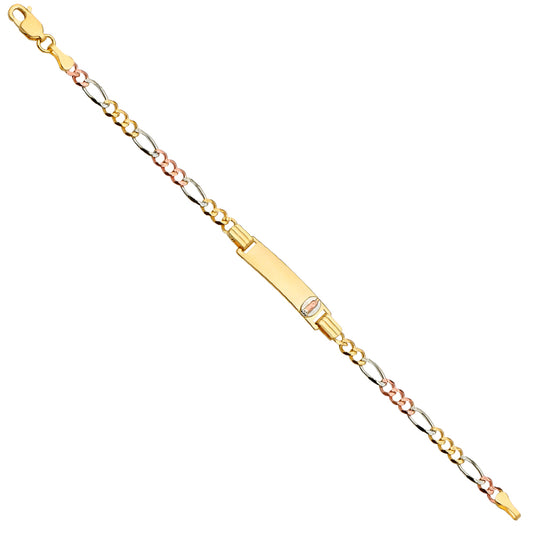 Baby ID Bracelets - 14K GOLD - AB338