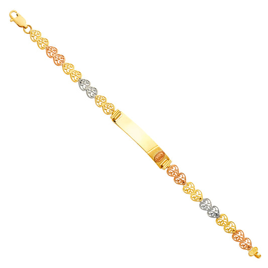 Baby ID Bracelets - 14K GOLD - AB342