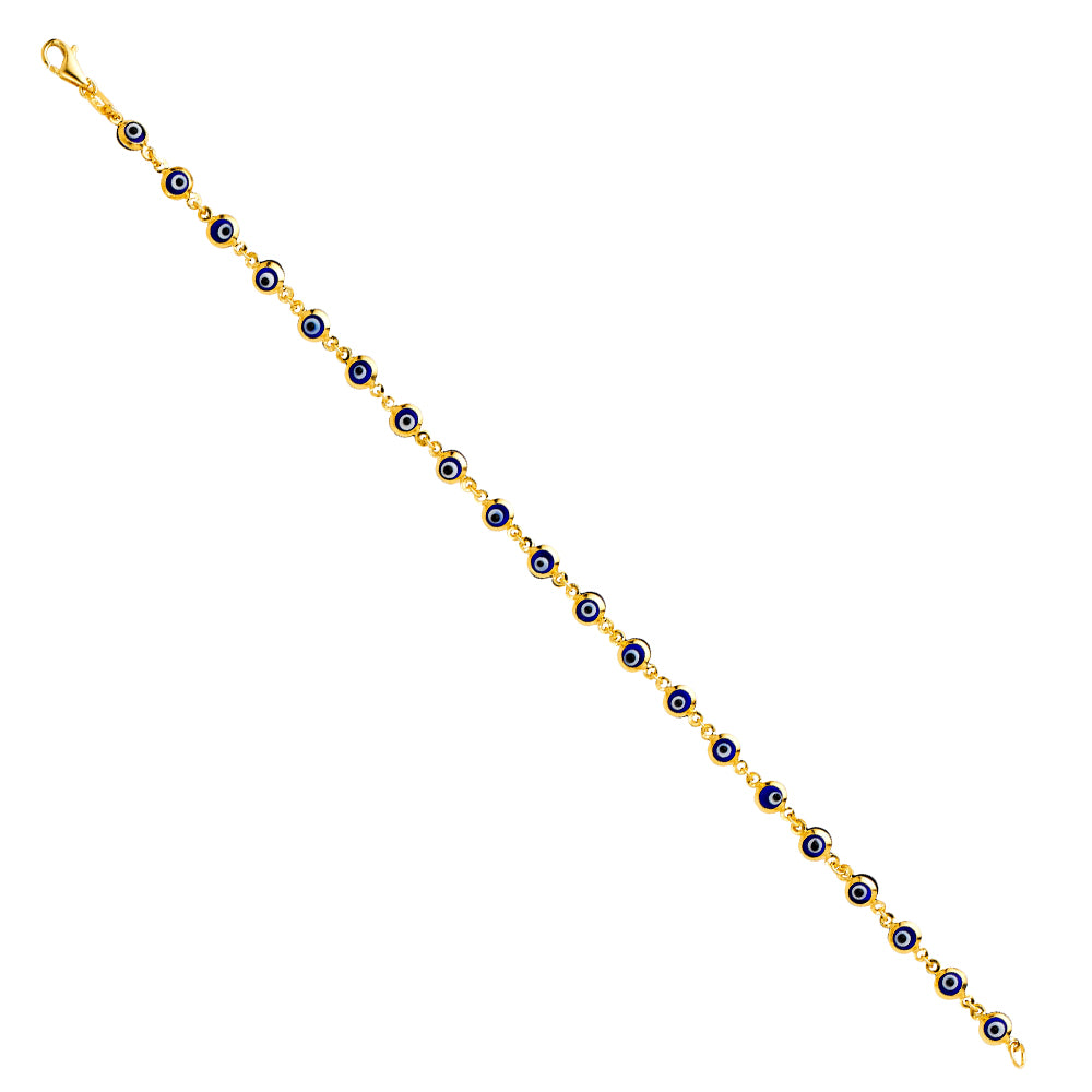 Evel Eye Bracelets - 14K GOLD - AB345