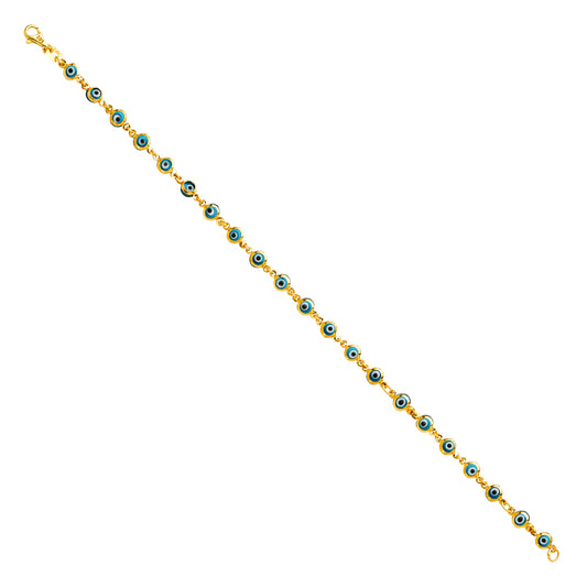Evel Eye Bracelets - 14K GOLD - AB346
