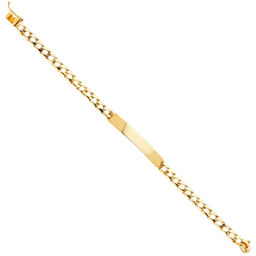 Men’s ID Bracelets - 14K GOLD - AB397
