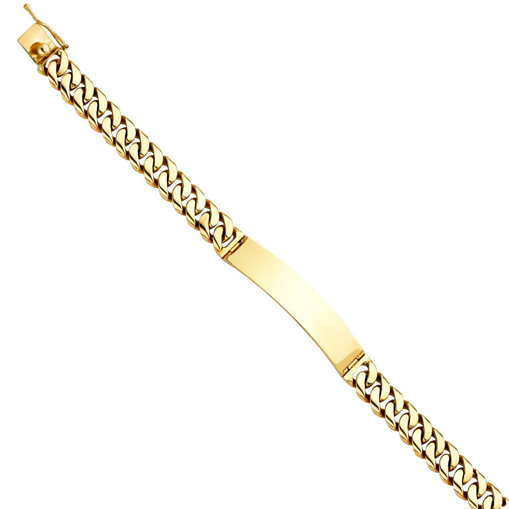 Men’s ID Bracelets - 14K GOLD - AB435