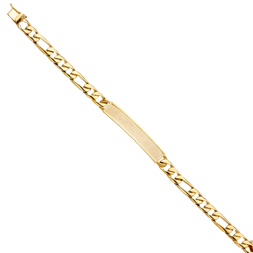 Men’s ID Bracelets - 14K GOLD - AB441