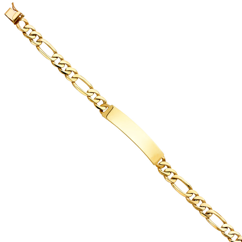 Men’s ID Bracelets - 14K GOLD - AB444