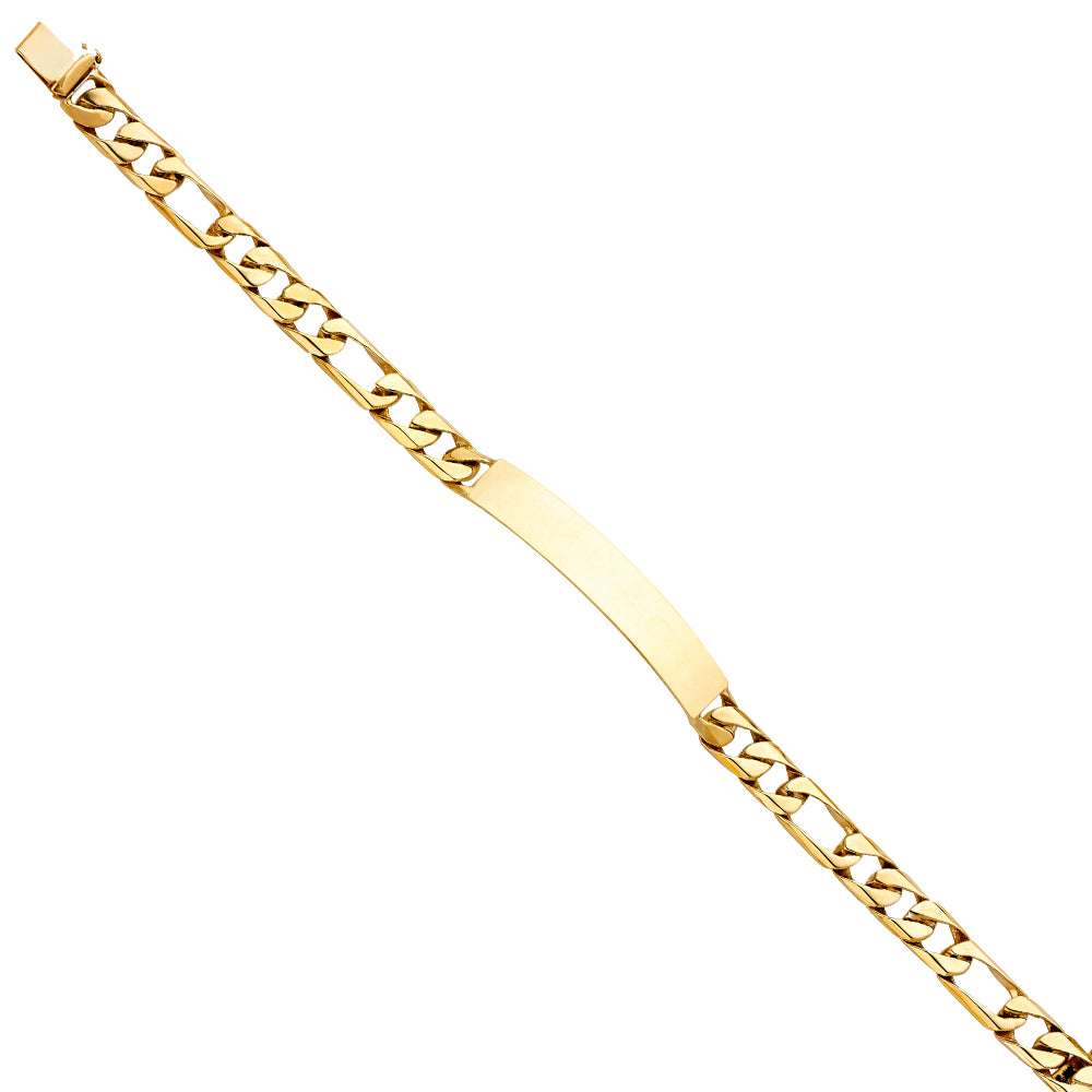 Men’s ID Bracelets - 14K GOLD - AB445