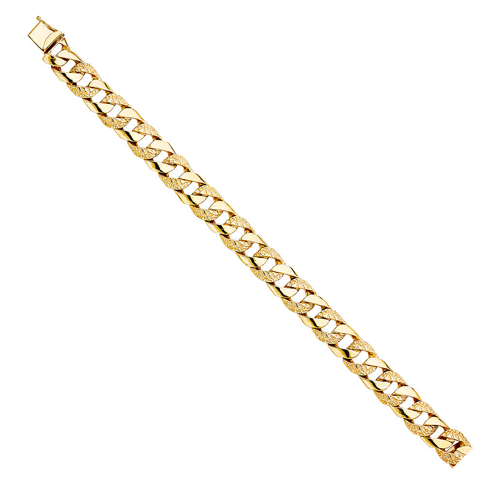 Men’s Bracelets - 14K GOLD - AB453