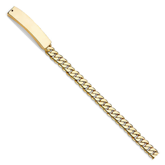 Link ID Bracelets - 14K GOLD - AB466