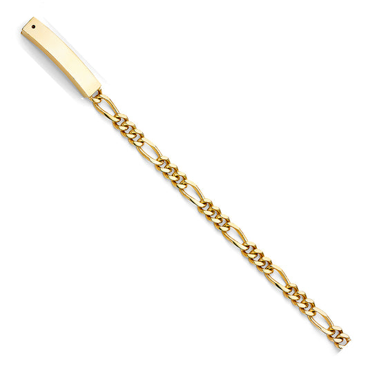 Link ID Bracelets - 14K GOLD - AB467