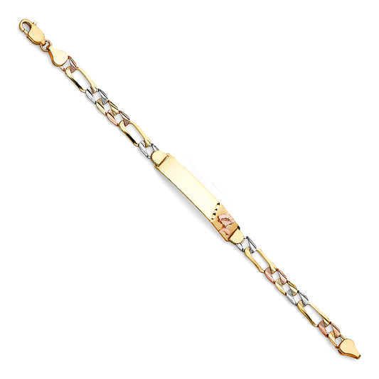 Link ID Bracelets - 14K GOLD - AB470
