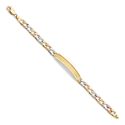 Link ID Bracelets - 14K GOLD - AB475