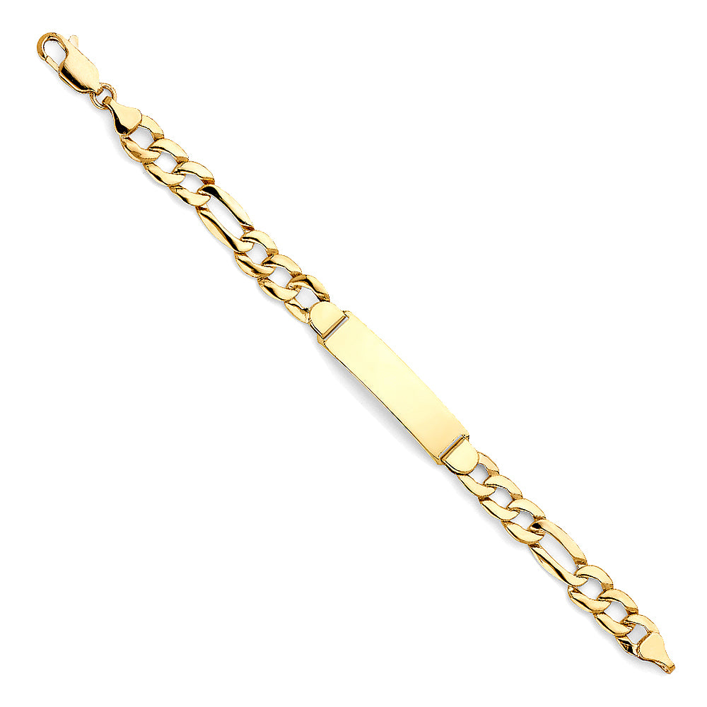 Link ID Bracelets - 14K GOLD - AB479