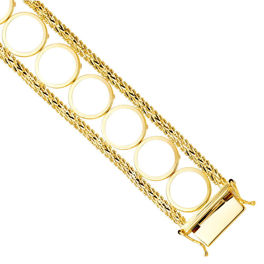 Bracelet - 14K GOLD - AB525
