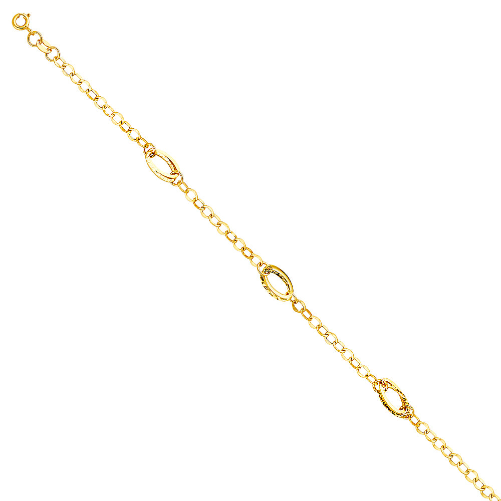 Bracelet- 14K GOLD - AB536