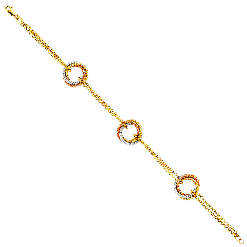 Bracelet- 14K GOLD - AB537