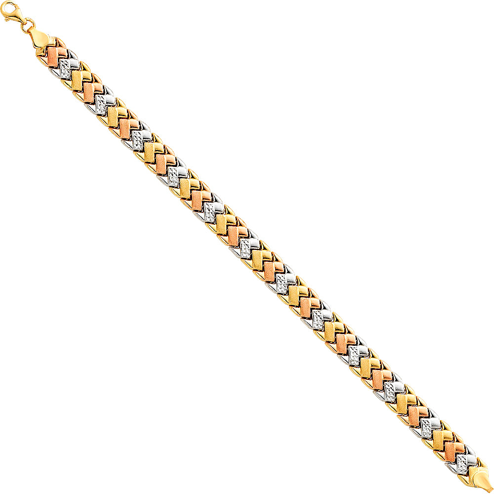 Stampato & Charm Bracelets - 14K GOLD - AB69