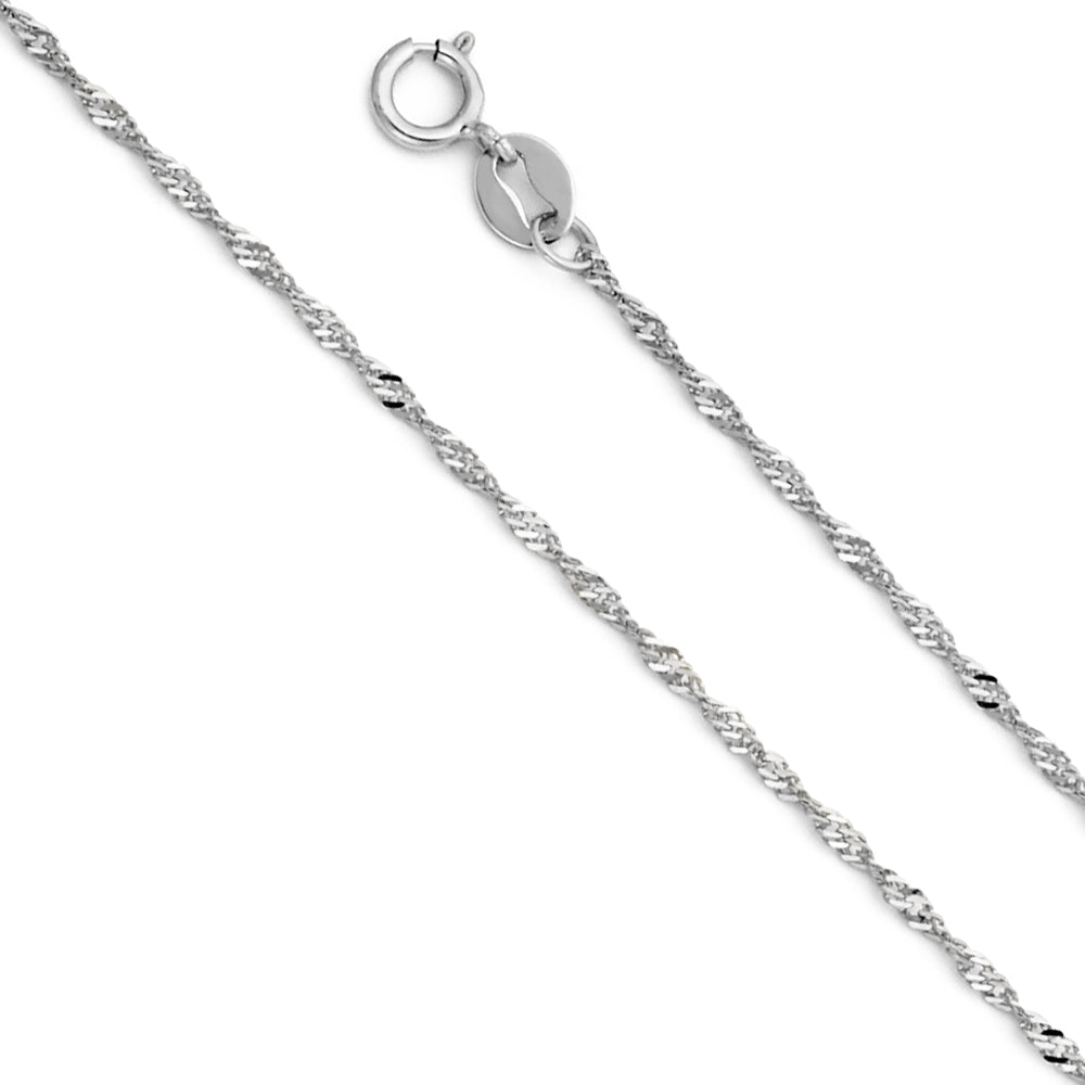 Singapore - 1.2 mm 14K GOLD - CH212