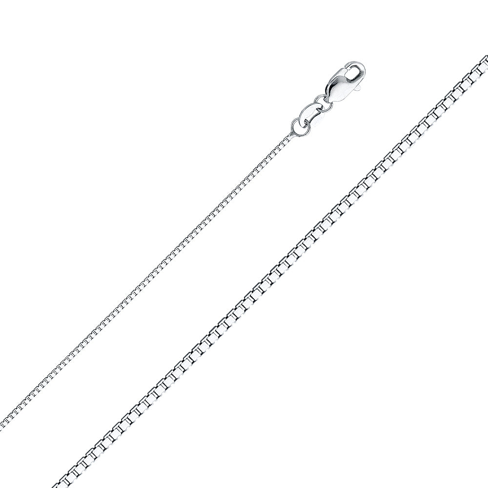 Box White - 0.8 mm 14K GOLD - CH260