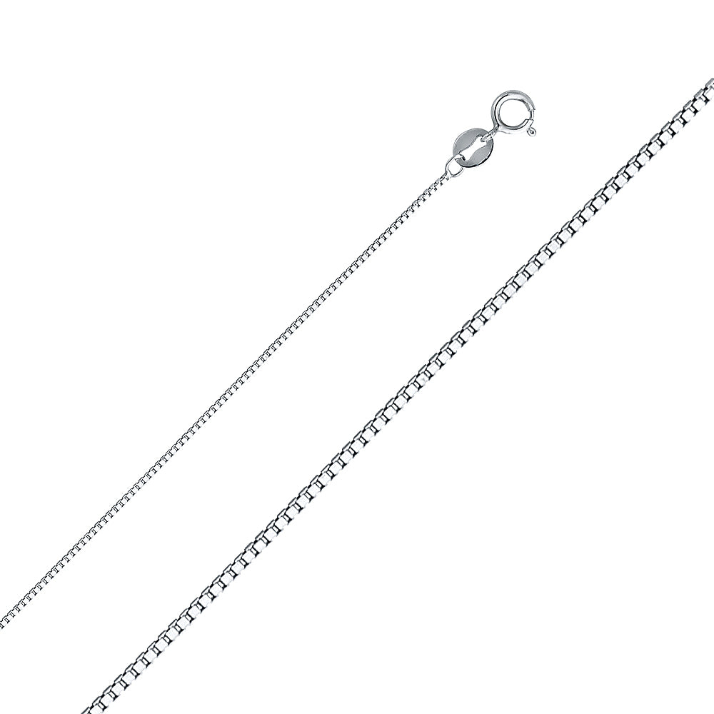 Box White - 0.6 mm 14K GOLD - CH261