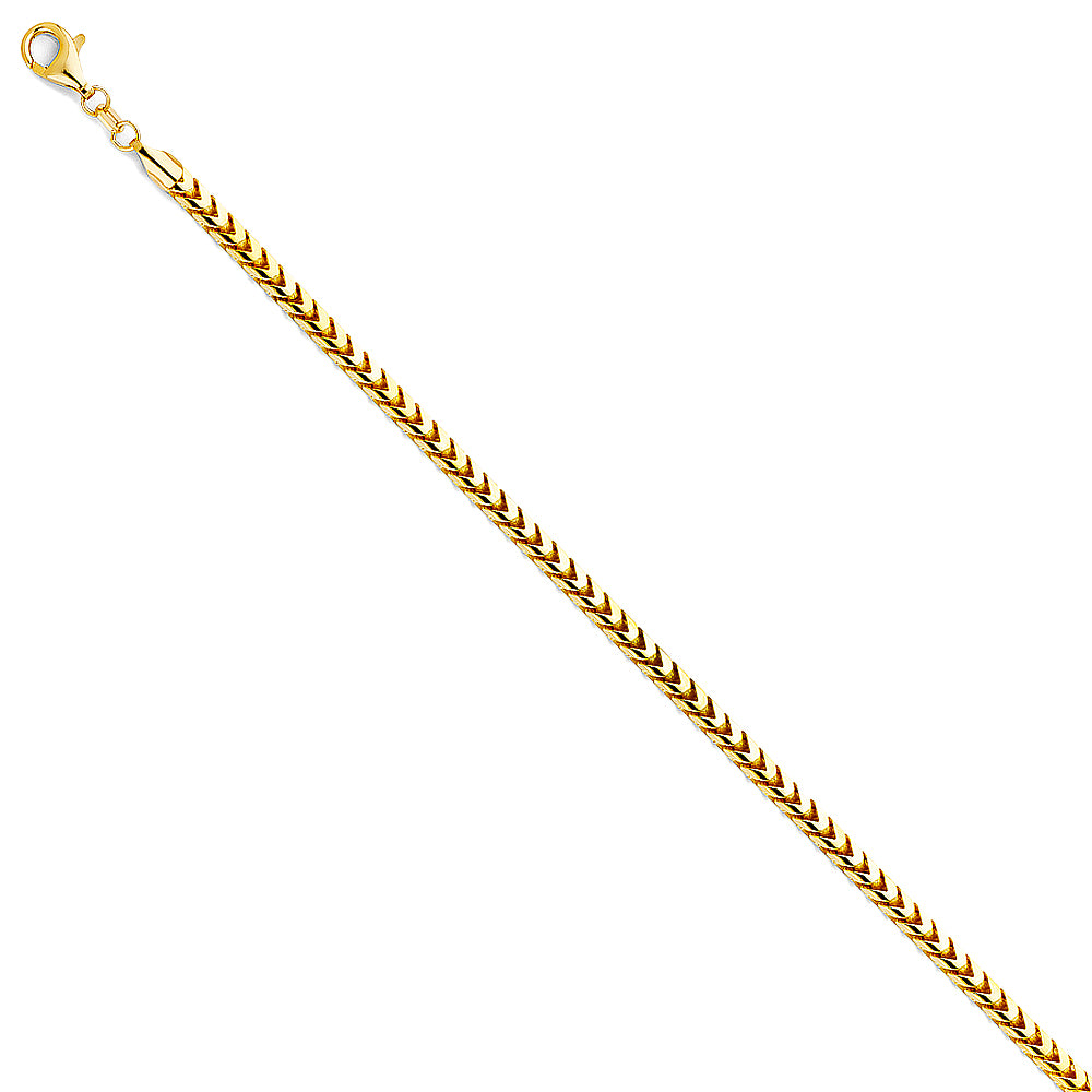Roundish Franco - 3.3 mm 14K GOLD - CH405
