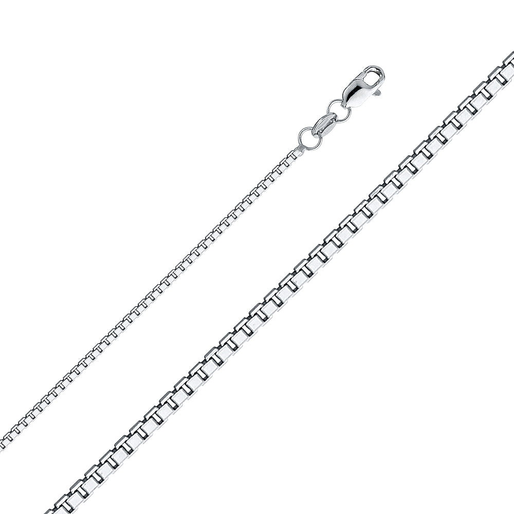 Box White - 1.2 mm 14K GOLD - CH474