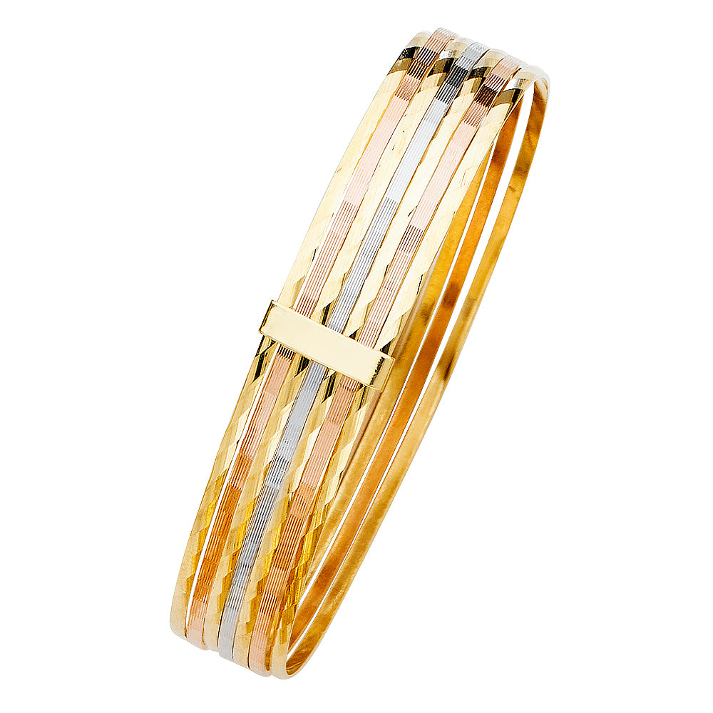 7 Days Bangles - 14K GOLD - GL127