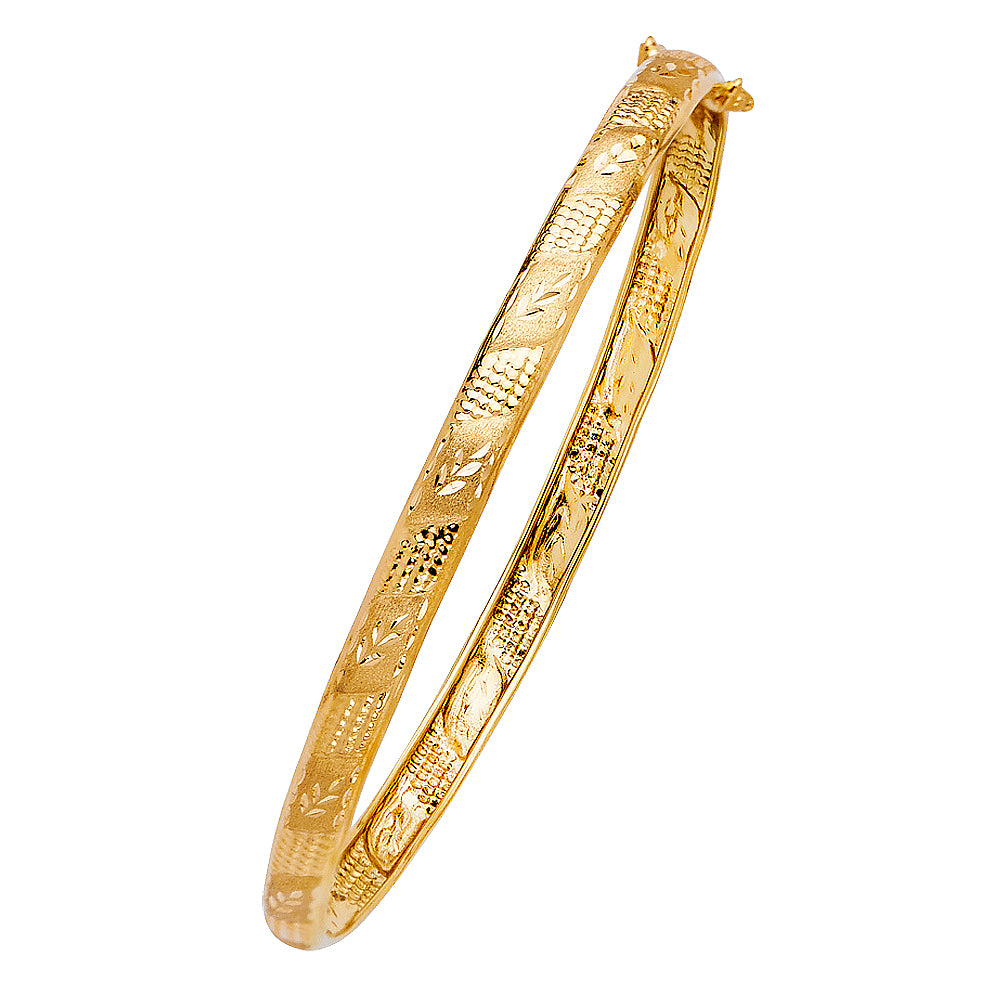 Fancy Bangles - 14K GOLD - GL49