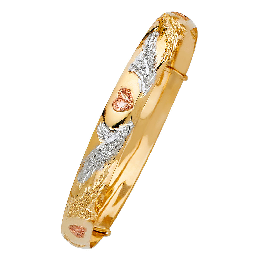 Fancy Bangles - 14K GOLD - GL89