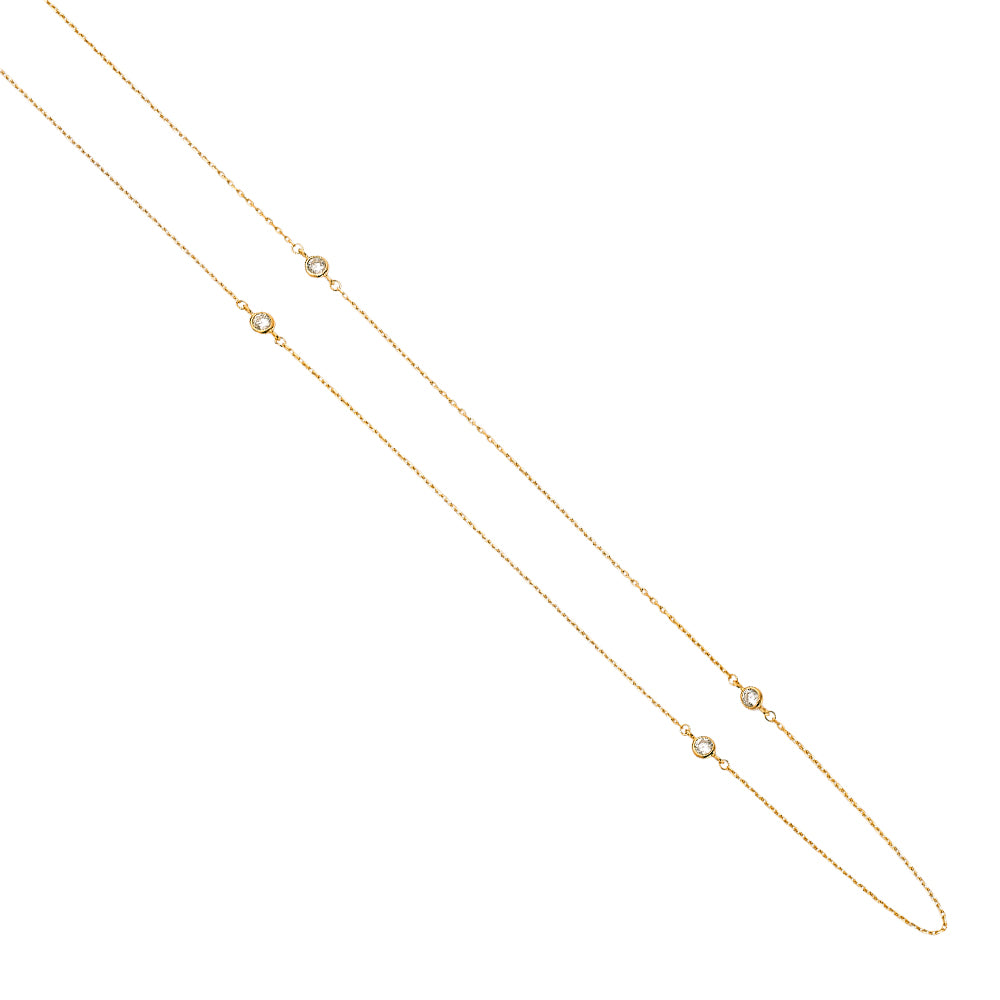 Light Fancy Chain Necklaces - 4.0 mm 14K GOLD - NK266