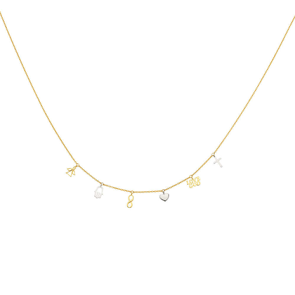 Light Necklaces - 14K GOLD - NK301