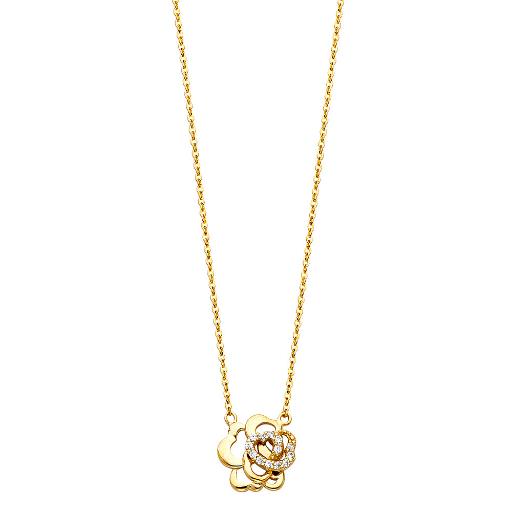 Fancy Necklaces - 14K GOLD - NK103