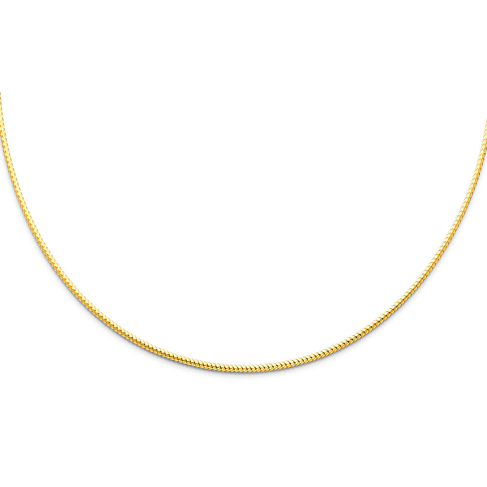 Braided Omegas - 1.5 mm 14K GOLD - NK14