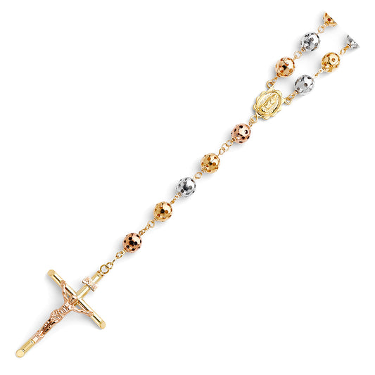 Rosary - 8 mm - 14K GOLD - NK158