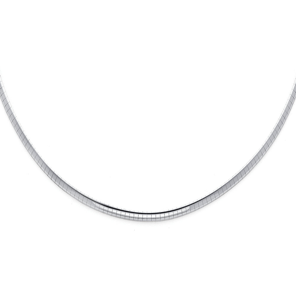 Reversible Omegas - 3.0 mm 14K GOLD - NK17