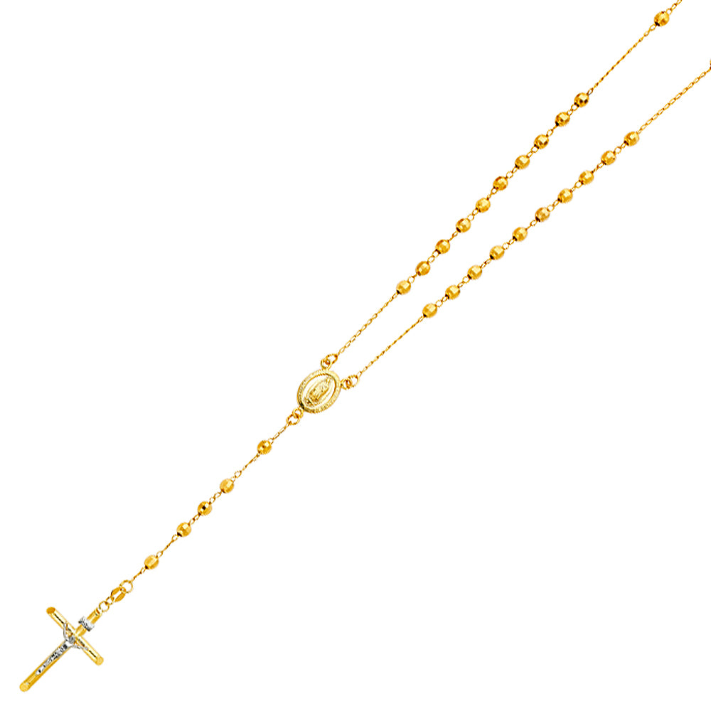 Rosary - 6 mm - 14K GOLD - NK170