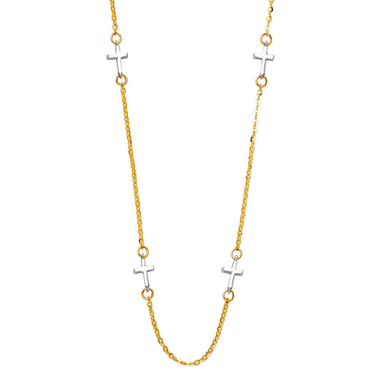 Fancy Necklaces - 14K GOLD - NK215
