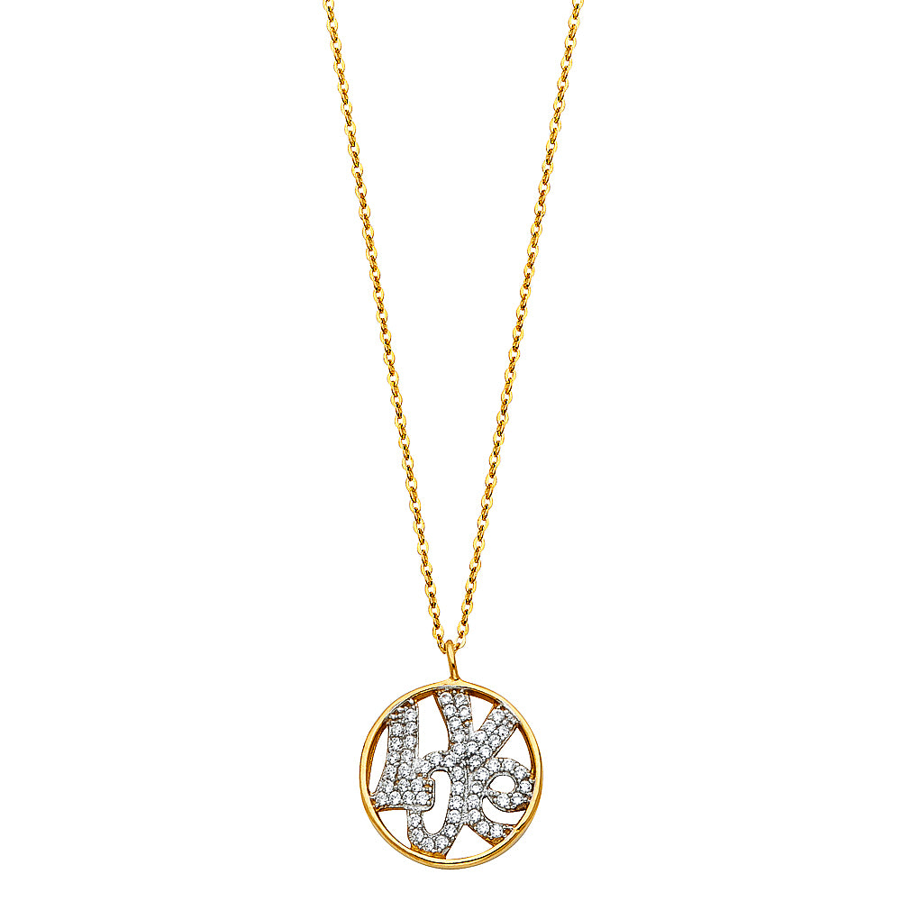 Fancy Necklaces - 14K GOLD - NK217