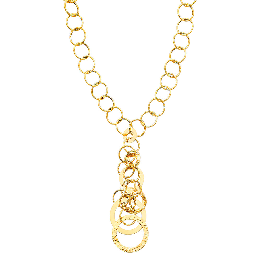 Fancy Necklace - 14K GOLD - NK30