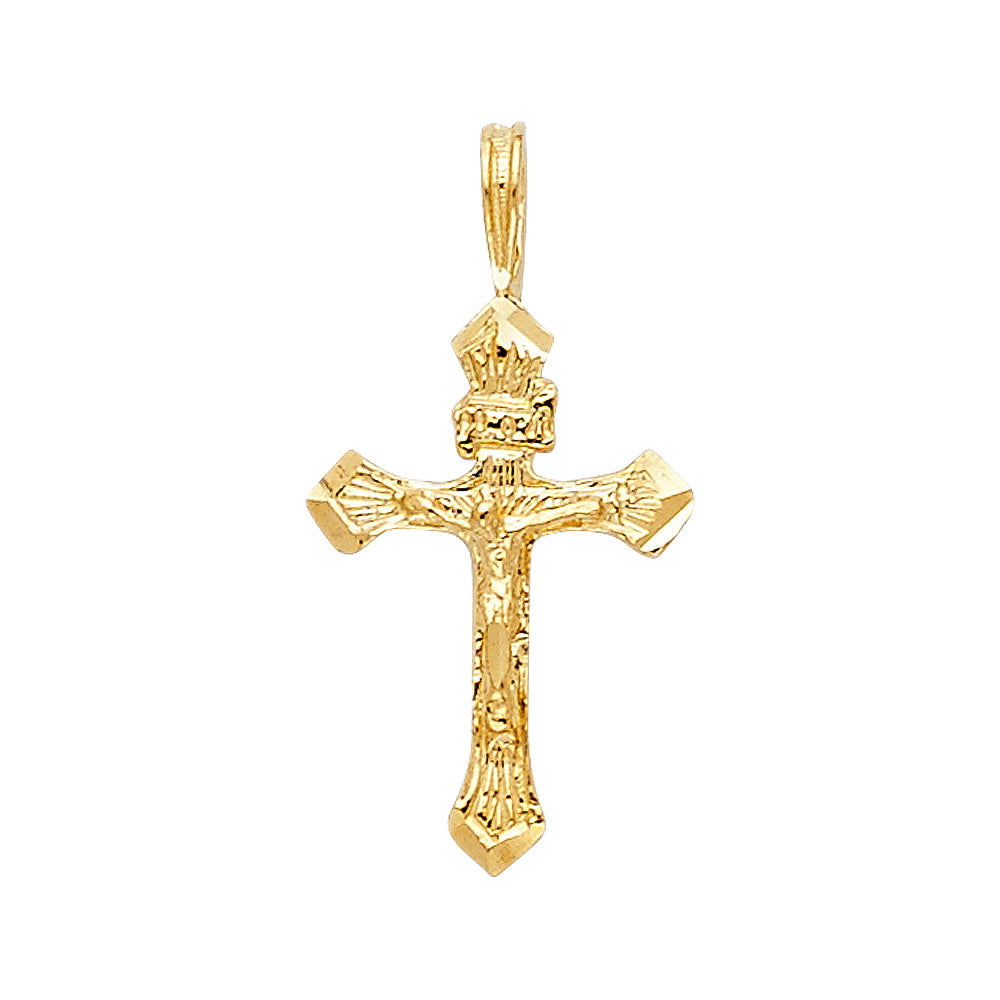 Crucifix Pendants - 14K GOLD - PT1008