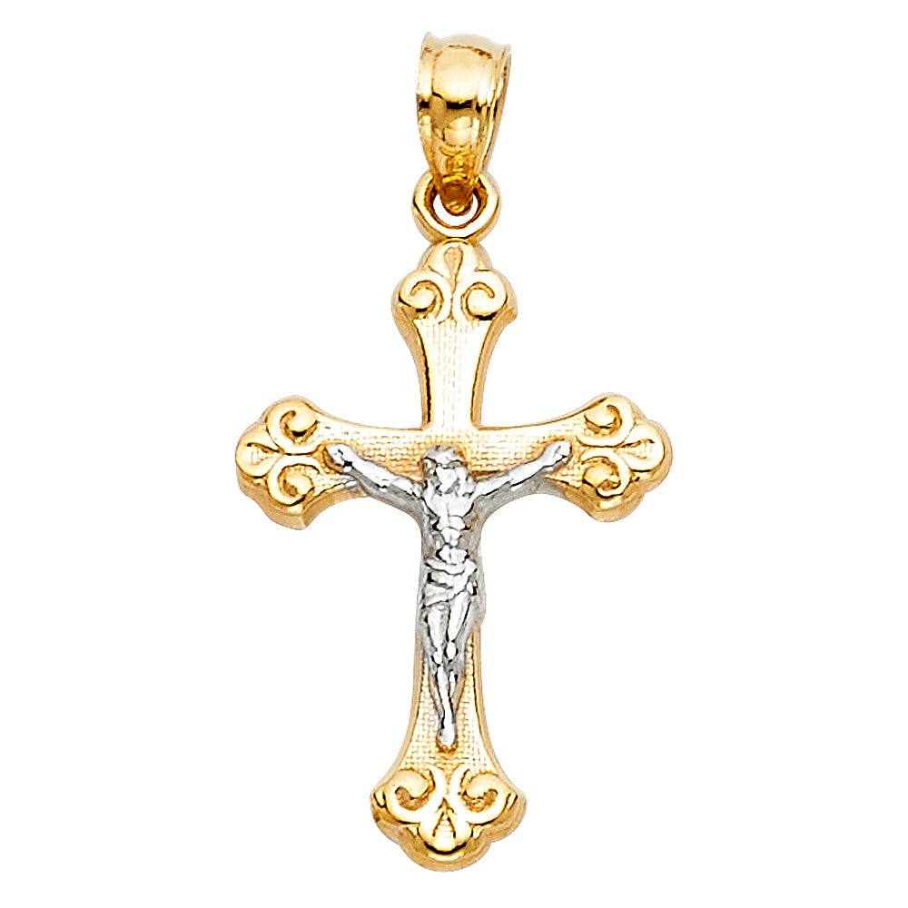 Crucifix Pendants - 14K GOLD - PT1021