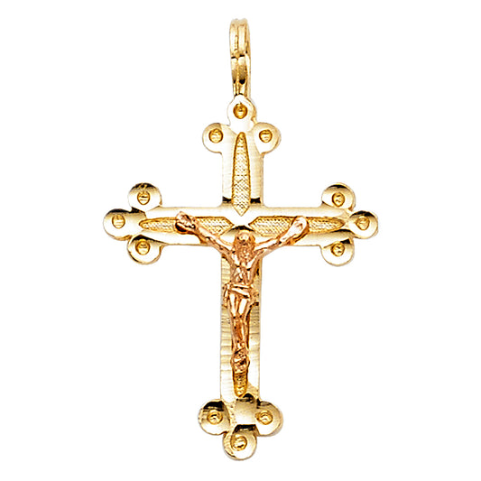 Crucifix Pendants - 14K GOLD - PT1026
