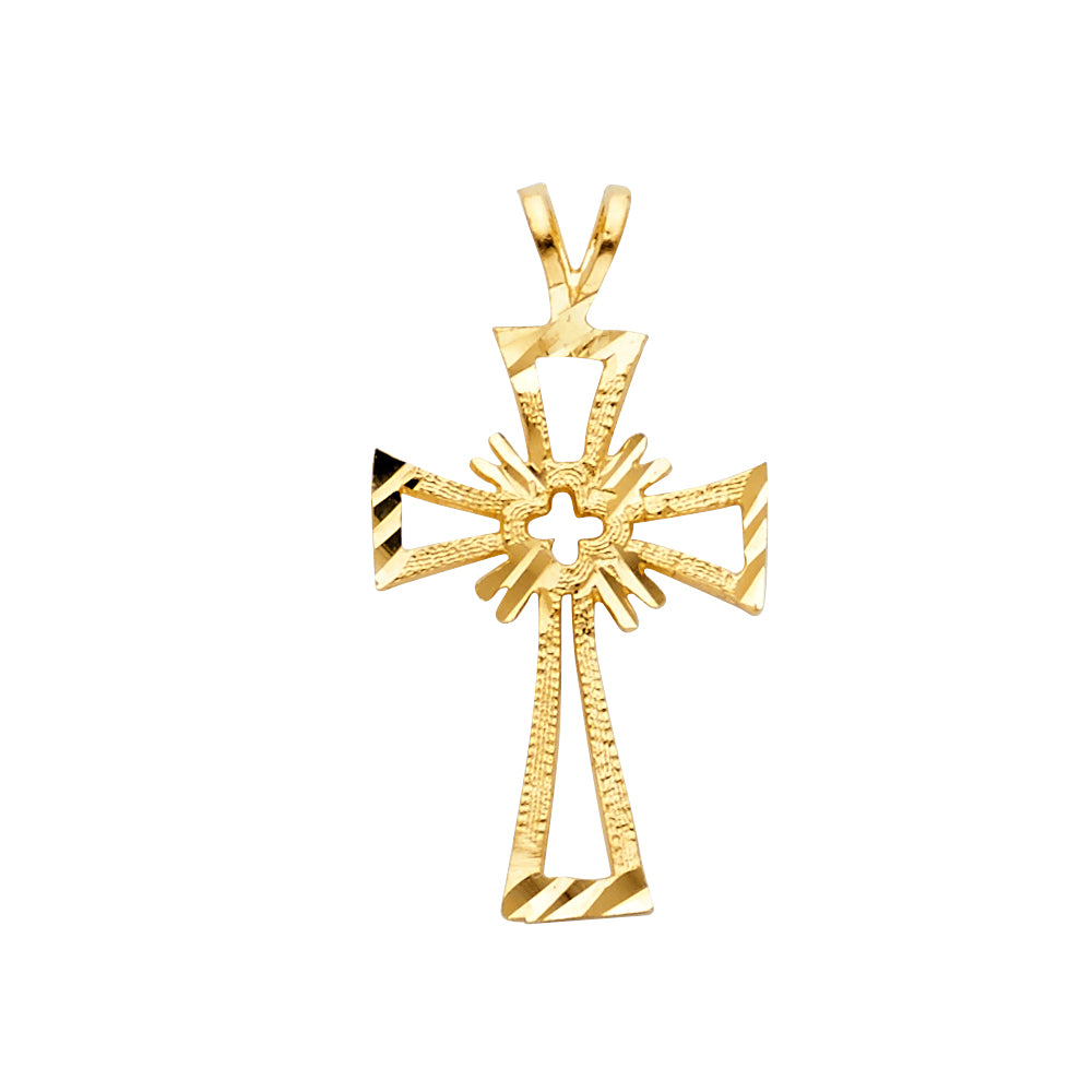 Cross Pendants - 14K GOLD - PT1042