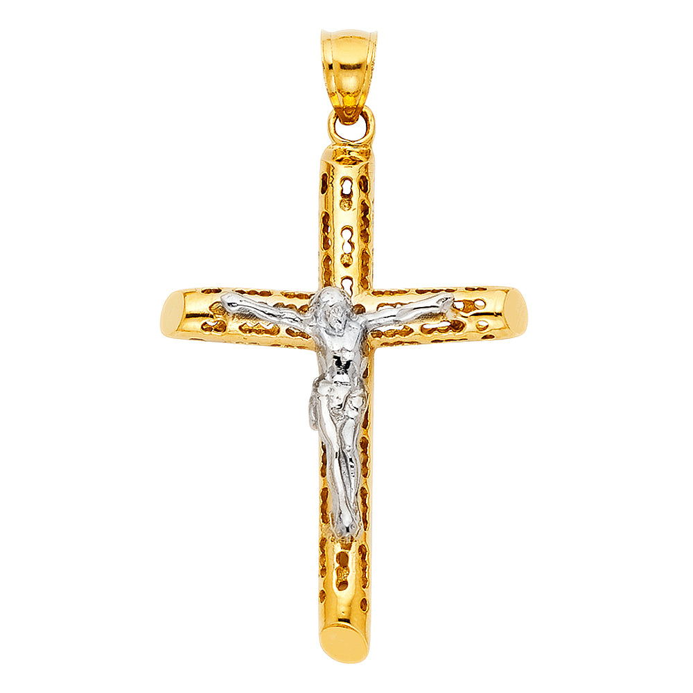 Crucifix Pendants - 14K GOLD - PT1213