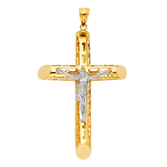 Crucifix Pendants - 14K GOLD - PT1214
