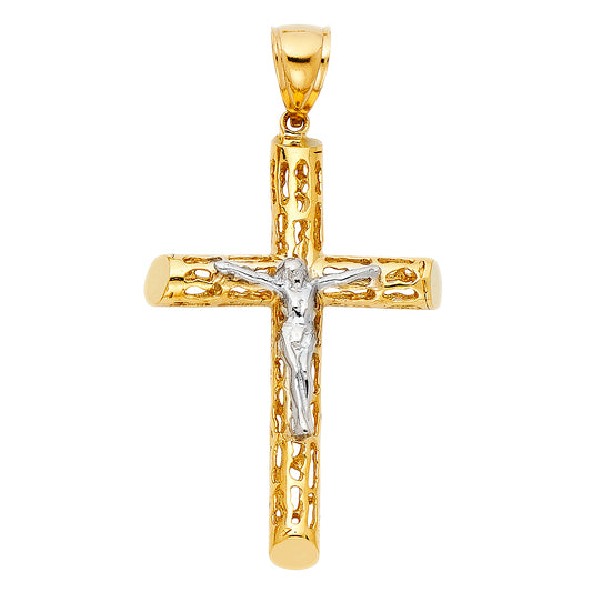Crucifix Pendants - 14K GOLD - PT1215
