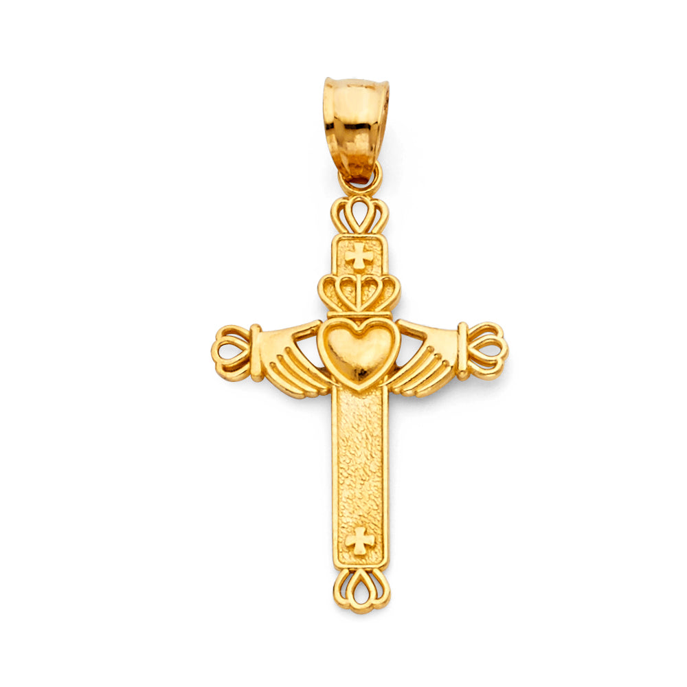 Cross Pendants - 14K GOLD - PT123