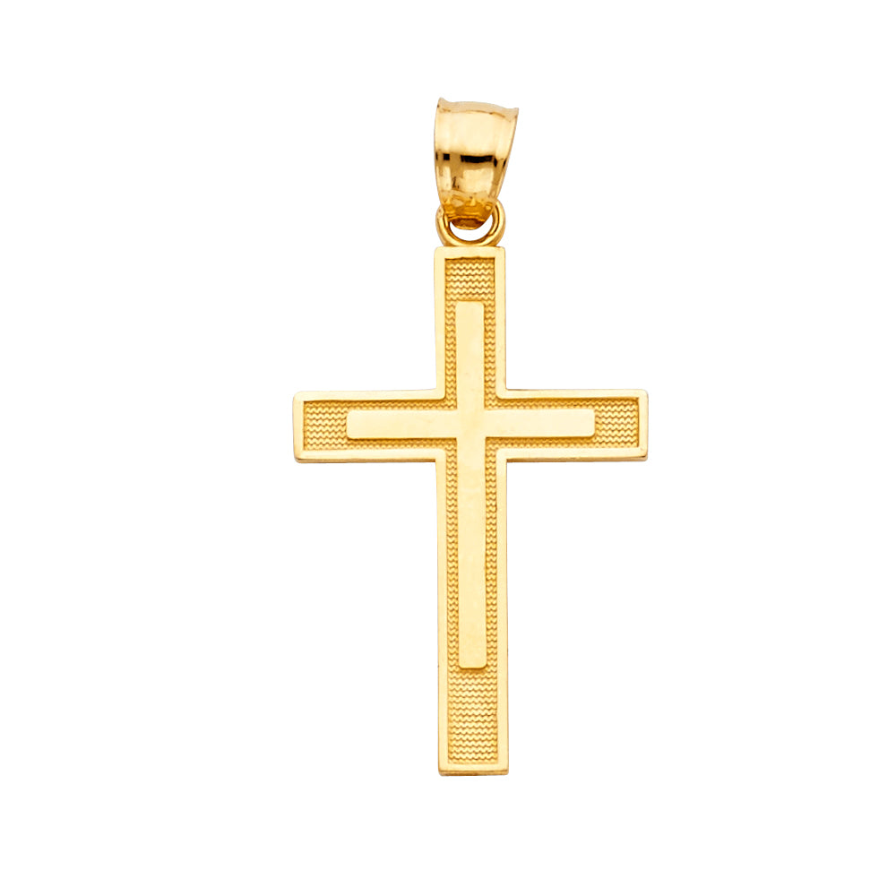 Cross Pendants - 14K GOLD - PT129