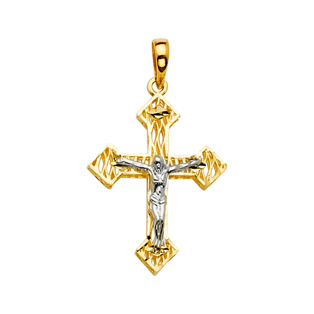 Crucifix Pendants - 14K GOLD - PT2170